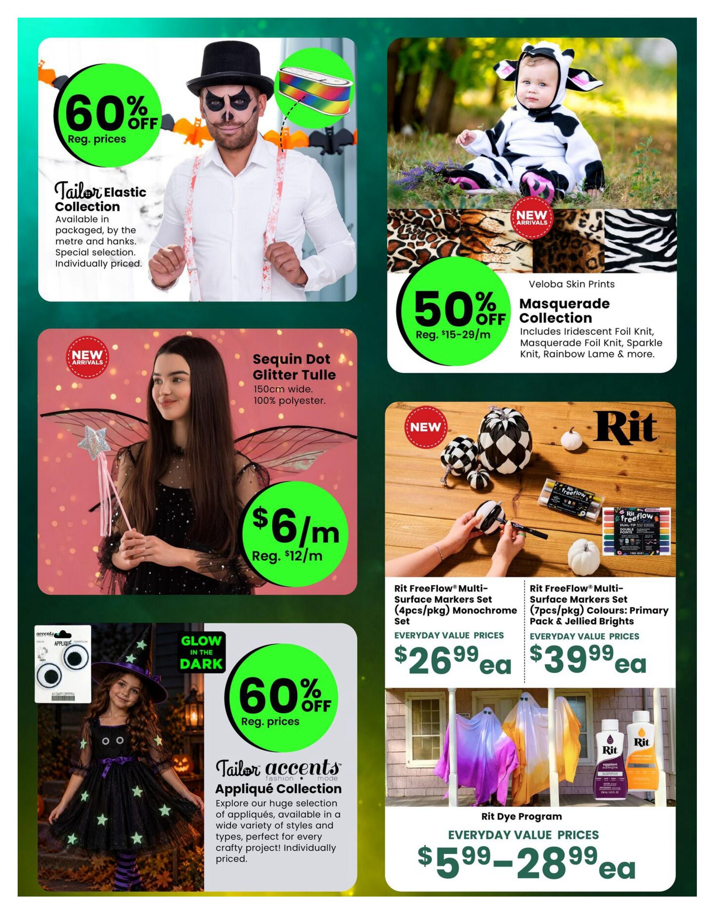 Fabricland (ON) Flyer October 1 to 31