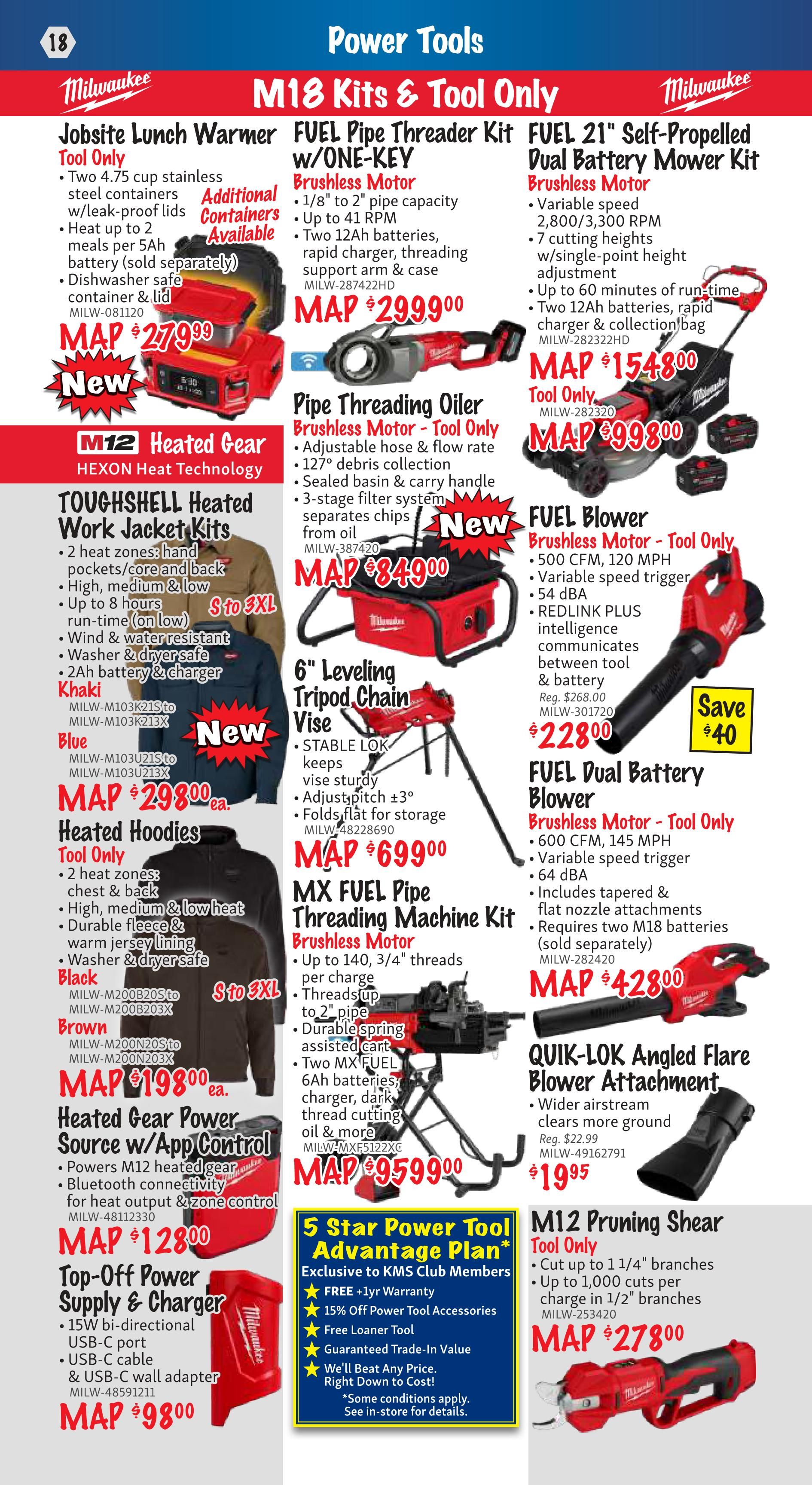 KMS Tools and Equipment Flyer October 1 to 31