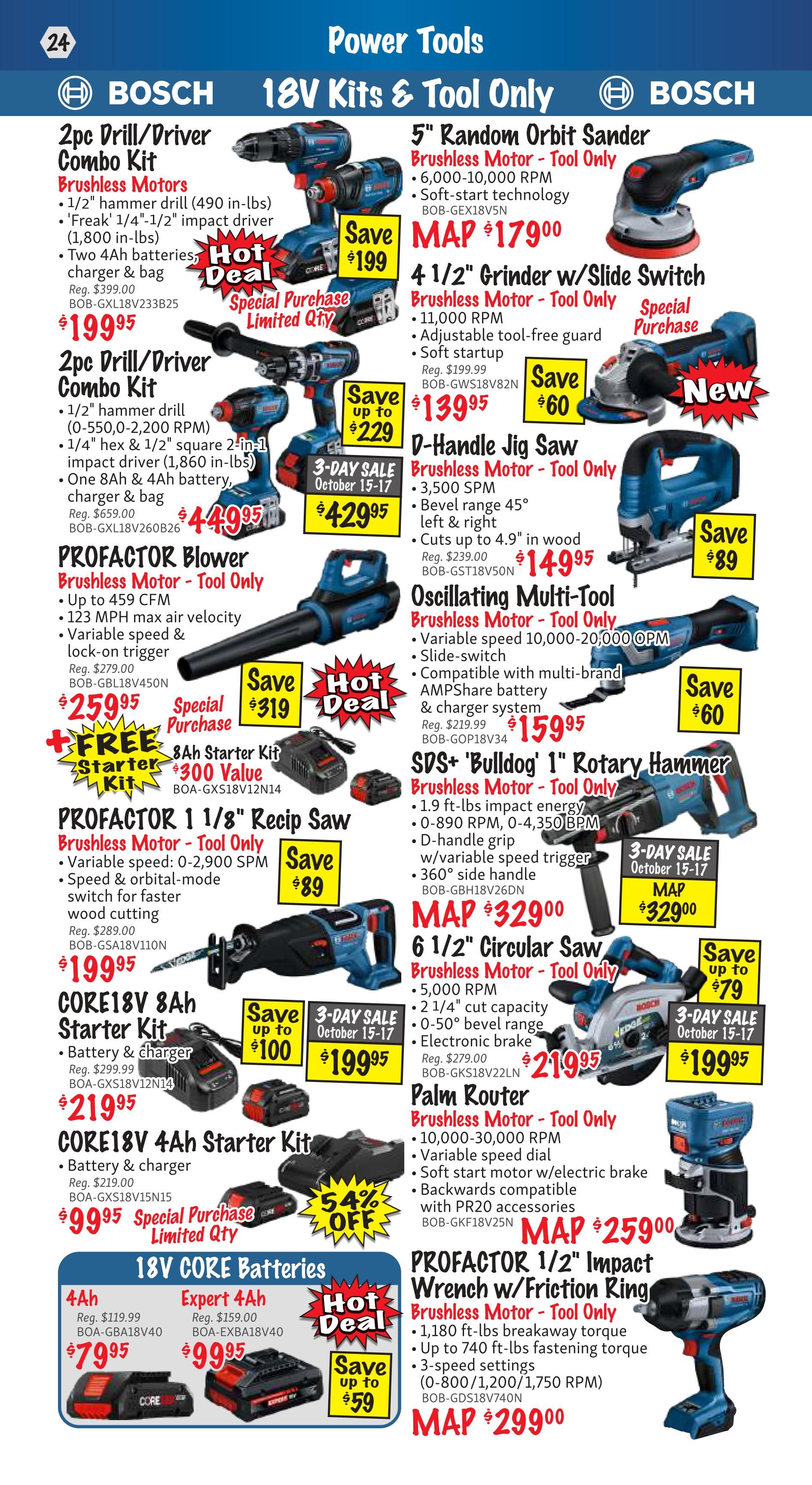 KMS Tools and Equipment Flyer October 1 to 31