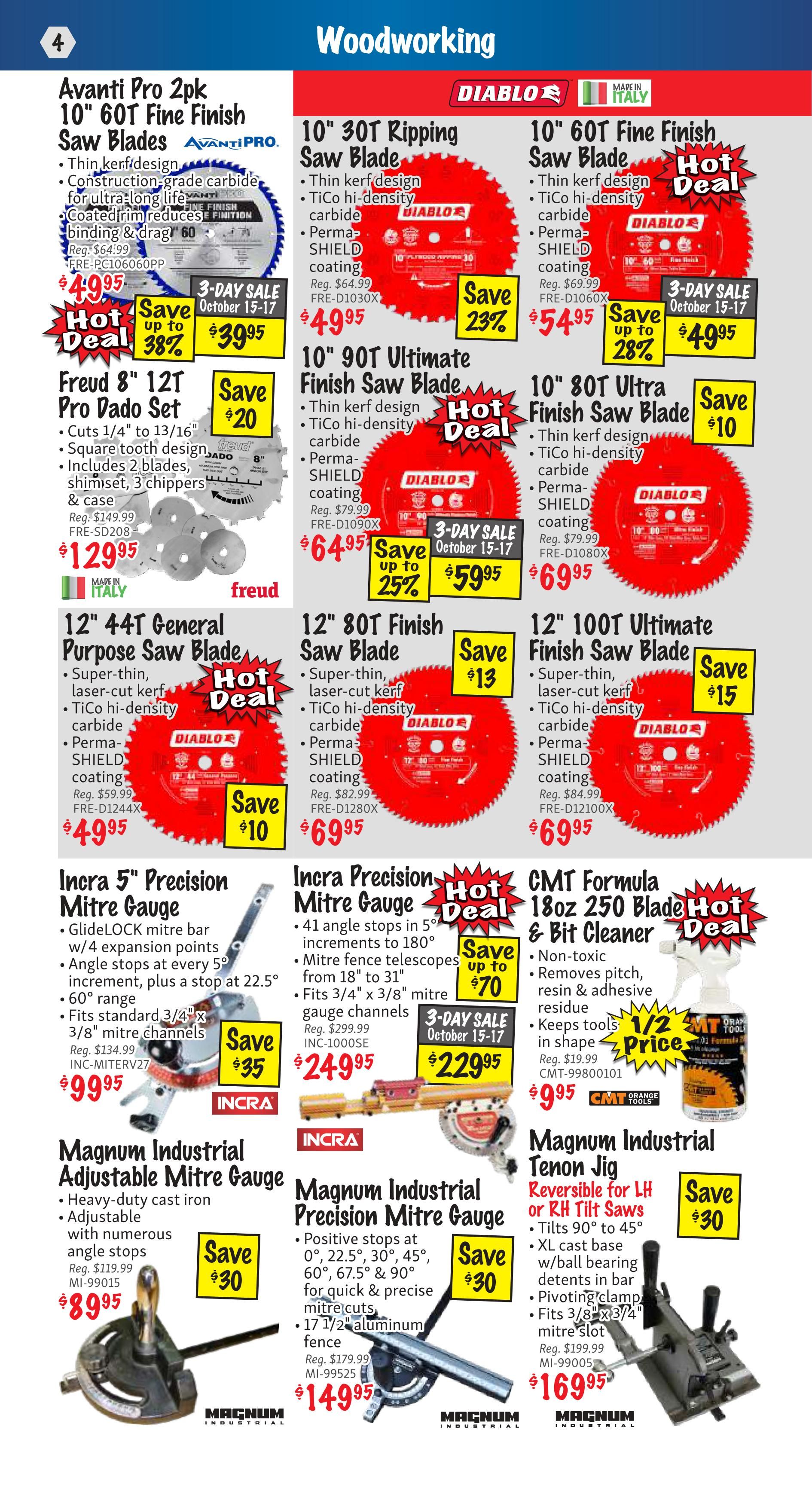KMS Tools and Equipment Flyer October 1 to 31