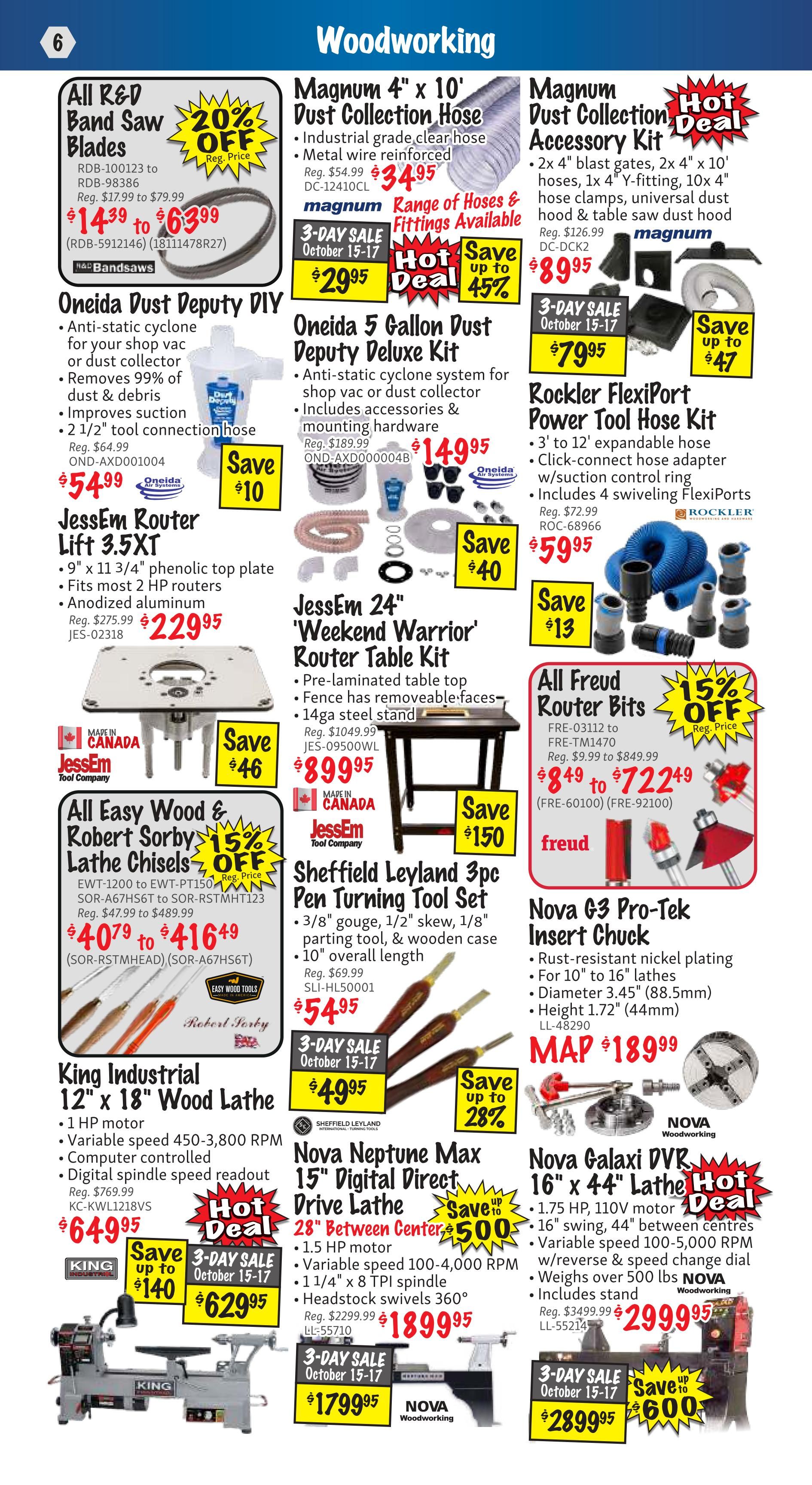 KMS Tools and Equipment Flyer October 1 to 31