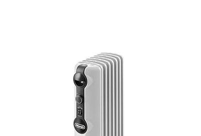 DeLonghi Radia S Full Room Radiant Heater, 3 Power Levels, Light Gray