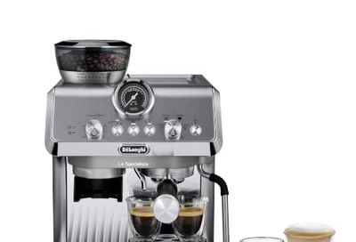 De'Longhi La Specialista Arte Evo Espresso Machine with Coffee Grinder