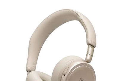 JBL Live 680NC - Wireless On-Ear Noise Cancelling Headphones, Adaptive Noise Cancelling, Bluetooth, Foldable, 40mm Dynamic Driver - Sand