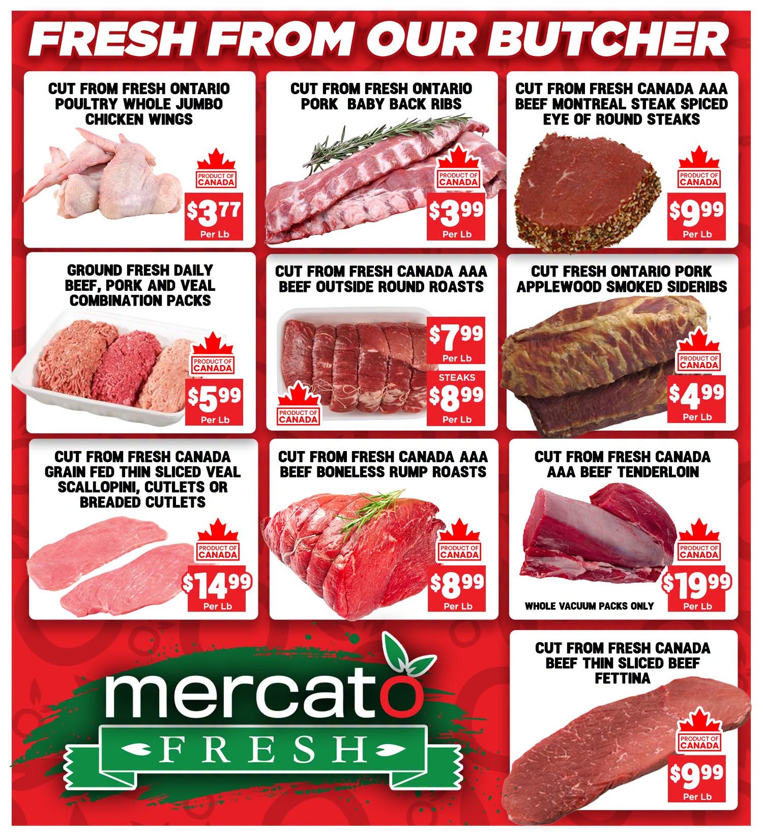 Mercato Fresh Flyer October 2 to 8