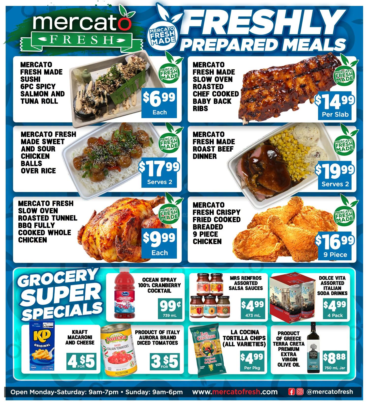 Mercato Fresh Flyer October 2 to 8