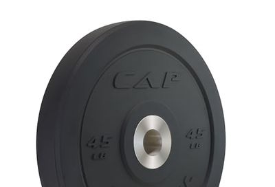 CAP 45lb Pro Olympic Bumper Plate, Single