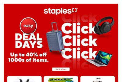 Staples Flyer October 2 to 8