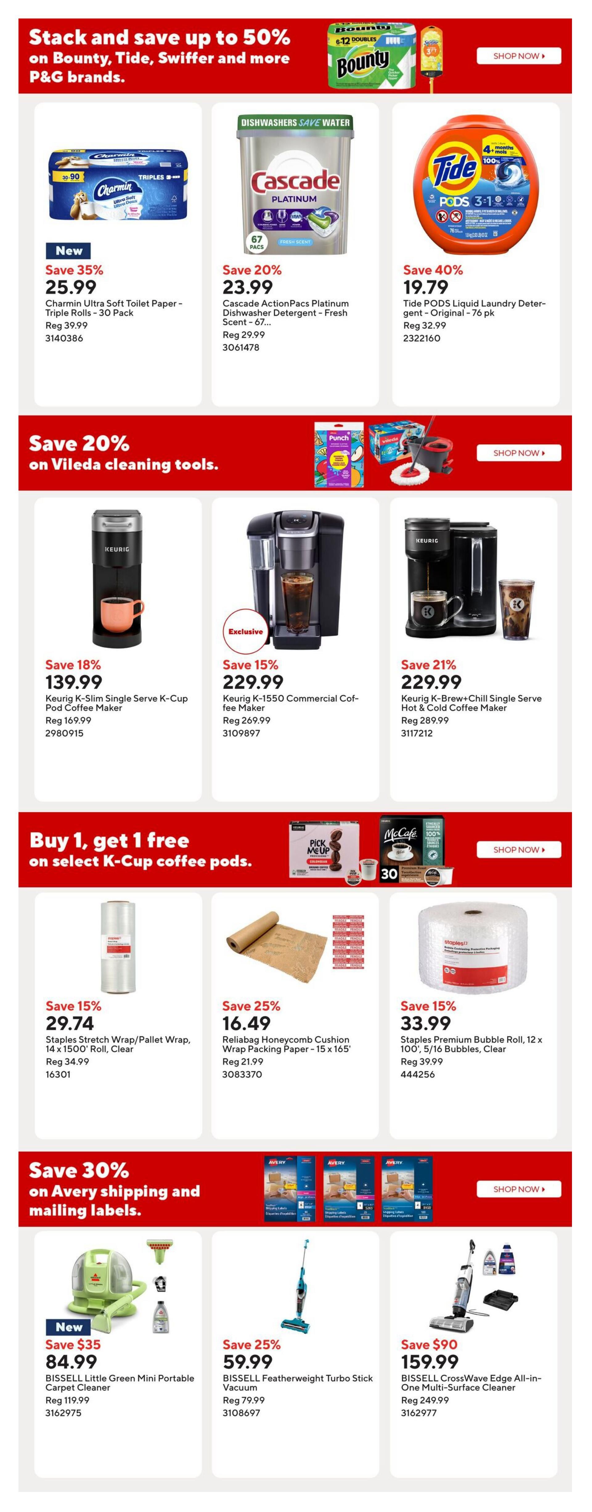 Staples Flyer October 2 to 8