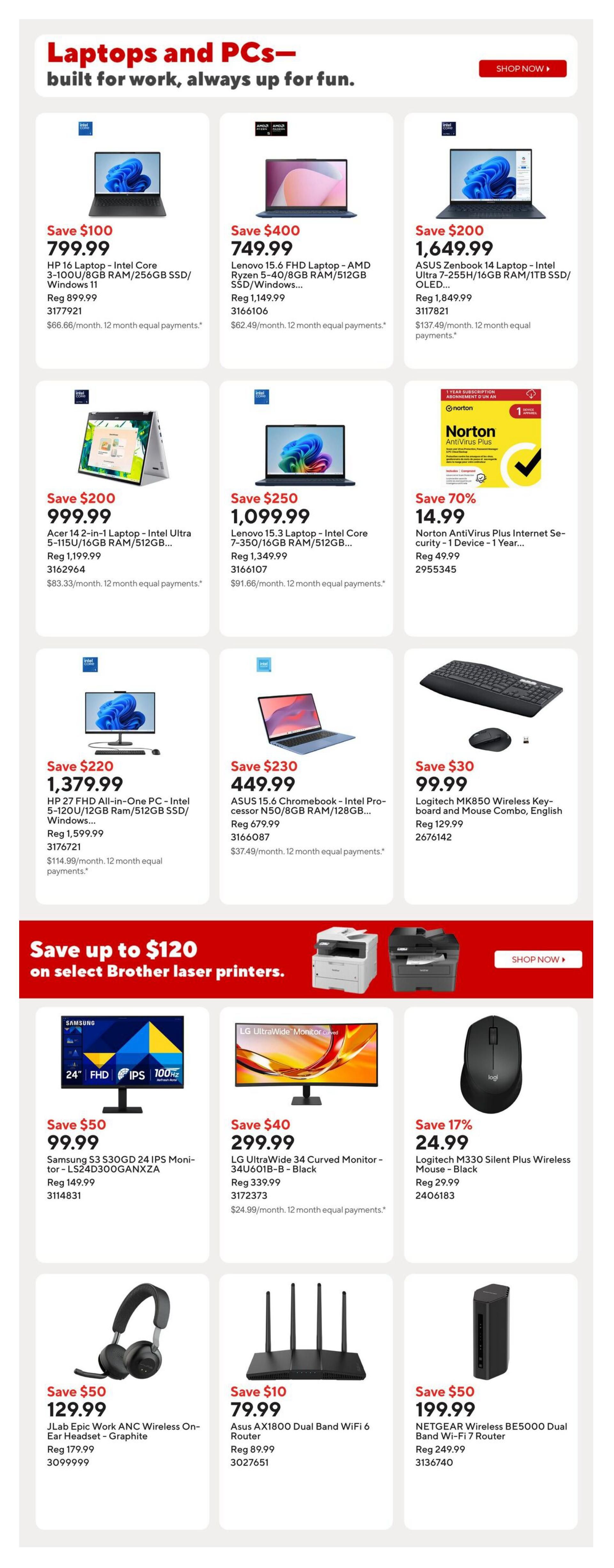 Staples Flyer October 2 to 8