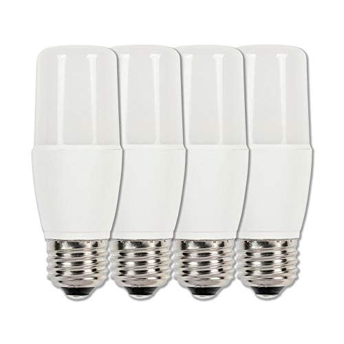 Westinghouse 3319914-4PK 8 Watt (60-Watt Equivalent) T7 LED Light Bulbs, 3000K Bright White with Medium Base, 4 Count (Pack of 4) 33199 Westinghouse 3319914-4PK 8 Watt (60-Watt Equivalent) T7 LED Light Bulbs, 3000K Bright White with Medium Base, 4 Count (Pack of 4) 33199