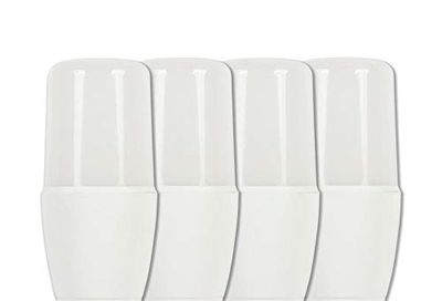 Westinghouse 3319914-4PK 8 Watt (60-Watt Equivalent) T7 LED Light Bulbs, 3000K Bright White with Medium Base, 4 Count (Pack of 4) 33199