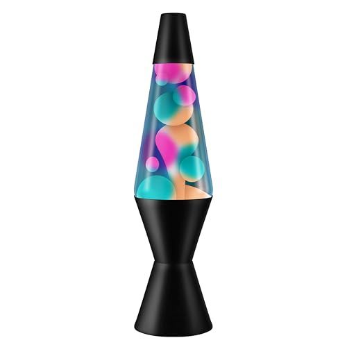 Lava Lite Classic 14-1/2-Inch 20-Ounce Black-Based Lava Lamp, Graffiti/Multicoloured Liquid Lava Lite Classic 14-1/2-Inch 20-Ounce Black-Based Lava Lamp, Graffiti/Multicoloured Liquid