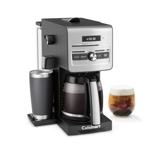 Cuisinart 3-in-1 Coffee Maker, 12 Cup Programmable, Hot & Iced, Stainless Cuisinart 3-in-1 Coffee Maker, 12 Cup Programmable, Hot & Iced, Stainless