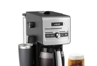 Cuisinart 3-in-1 Coffee Maker, 12 Cup Programmable, Hot & Iced, Stainless