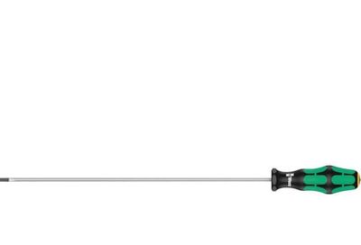 Wera 05008027004 Kraftform Plus 335 Slotted Screwdriver, 4mm Head, 12-Inch Blade Length