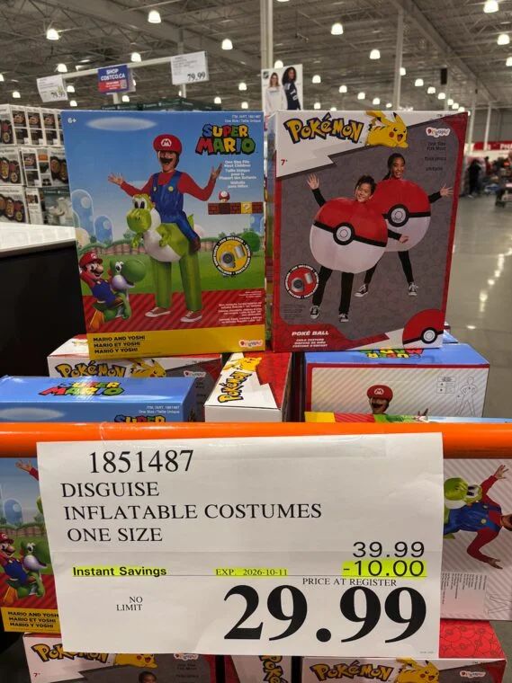 Costco: Halloween Costumes $29.99