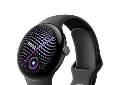 Google Pixel Watch 5 (45mm) - Matte Black Case - Obsidian Band - Wi-Fi