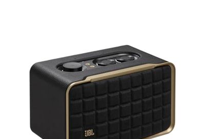 JBL Authentics 200 - Wireless Home Speaker, Built in Wi-Fi, Bluetooth and Voice Assistants, Built in Alexa and Google Assistant