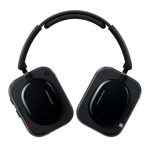 Nothing Headphone (a) 2026 New, Adaptive Active Noise Cancelling Headphones, Wireless Over Ear Bluetooth 5.4 ANC Headset with LDAC Hi-Res, 5 HD Mics Ultra Bass via APP, 135 Hours Playtime, Black Nothing Headphone (a) 2026 New, Adaptive Active Noise Cancelling Headphones, Wireless Over Ear Bluetooth 5.4 ANC Headset with LDAC Hi-Res, 5 HD Mics Ultra Bass via APP, 135 Hours Playtime, Black