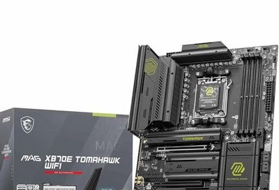 MSI MAG X870E Tomahawk WiFi Gaming Motherboard (AMD Ryzen 9000/8000/7000 Series Processors, AM5, DDR5, PCIe 4.0, M.2, SATA 6Gb/s, USB 3.2 Gen 2, HDMI/DP, Wi-Fi 6E, Bluetooth 5.3, 2.5Gbps LAN, ATX)