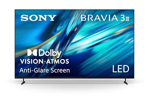 Sony 75 Inch BRAVIA 3 II LED 4K HDR Smart Google TV with Gemini K-75XR30M2