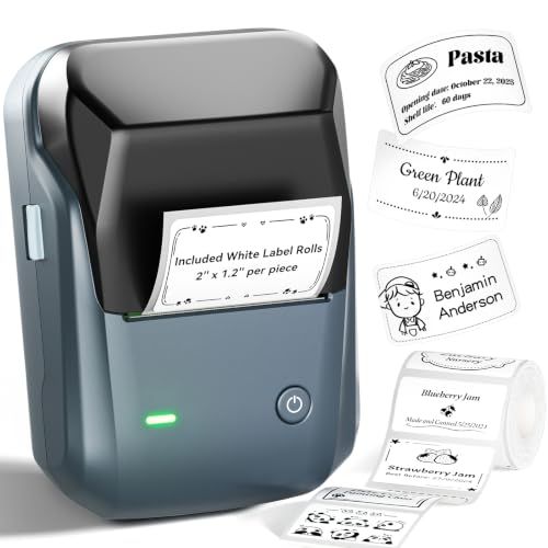 NIIMBOT B1 Label Maker Machine with Tape(Pre-Cut Sticker Size 50x30mm) NIIMBOT B1 Label Maker Machine with Tape(Pre-Cut Sticker Size 50x30mm)