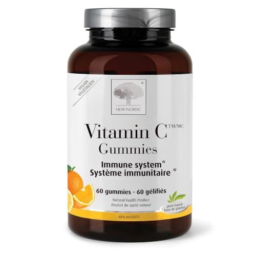 New Nordic Vitamin C Gummies, Vegan, Helps with Immune System, 60 Gummies New Nordic Vitamin C Gummies, Vegan, Helps with Immune System, 60 Gummies