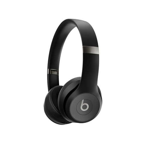 Beats Solo 4 - Wireless Bluetooth On-Ear Headphones, Apple & Android Compatible, Up to 50 Hours of Battery Life - Matte Black Beats Solo 4 - Wireless Bluetooth On-Ear Headphones, Apple & Android Compatible, Up to 50 Hours of Battery Life - Matte Black