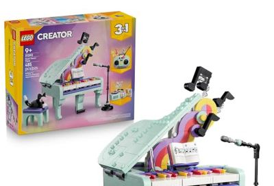 LEGO Creator 3 in 1 Music Decor Piano with Cat 31392