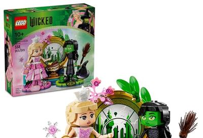 LEGO Wicked Elphaba & Glinda Figures Building Toys - Wicked Toys for Kids, Girls & Boys, Age 10+ - Buildable Wicked Dolls - Birthday Gift Idea - 75682
