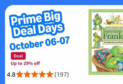 Amazon.com: Hardcover Storytime with Franklin: A Collection of Six Favorites ($16.98 - 29% off)