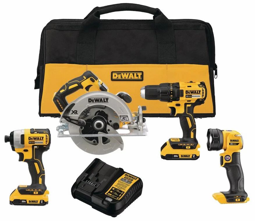 Canadian Tire: DEWALT DCK477D2 20V MAX Cordless 4-Tool Combo Kit $399.99 (Was $649.99) Canadian Tire: DEWALT DCK477D2 20V MAX Cordless 4-Tool Combo Kit $399.99 (Was $649.99)