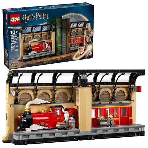LEGO Harry Potter Book Nook: Hogwarts Express Building Set - Bedroom Shelf Decor for Boys, Girls, & Fans, Ages 10+ - Collectible Harry & Ron Minifigures - Birthday Gift Idea - 76450 LEGO Harry Potter Book Nook: Hogwarts Express Building Set - Bedroom Shelf Decor for Boys, Girls, & Fans, Ages 10+ - Collectible Harry & Ron Minifigures - Birthday Gift Idea - 76450