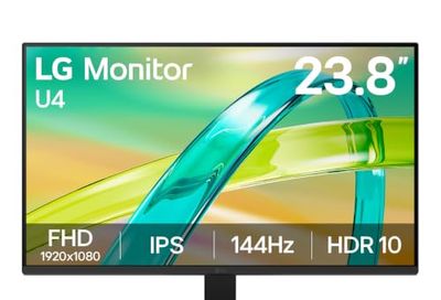 LG 23.8" Gaming Monitor 24U411B-B FHD (1920x1080) IPS 144Hz