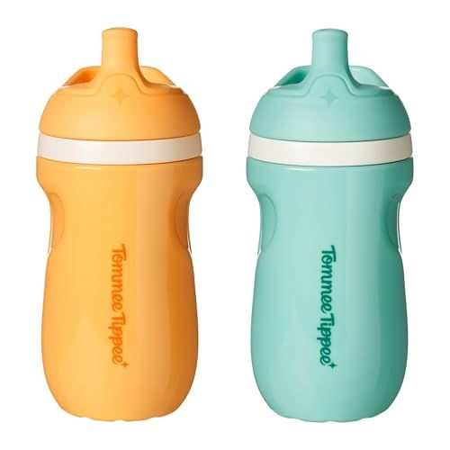 Toddler Sippy Cup, Sporty Spout, 12m+, No Spill, Insulated Toddler Sippy Cup, Sporty Spout, 12m+, No Spill, Insulated