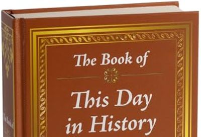 The Book of This Day in History: Big Book of 365 Days of Events & Milestones | Hardcover Gift for History Buffs, Educators, Students & Trivia Lovers