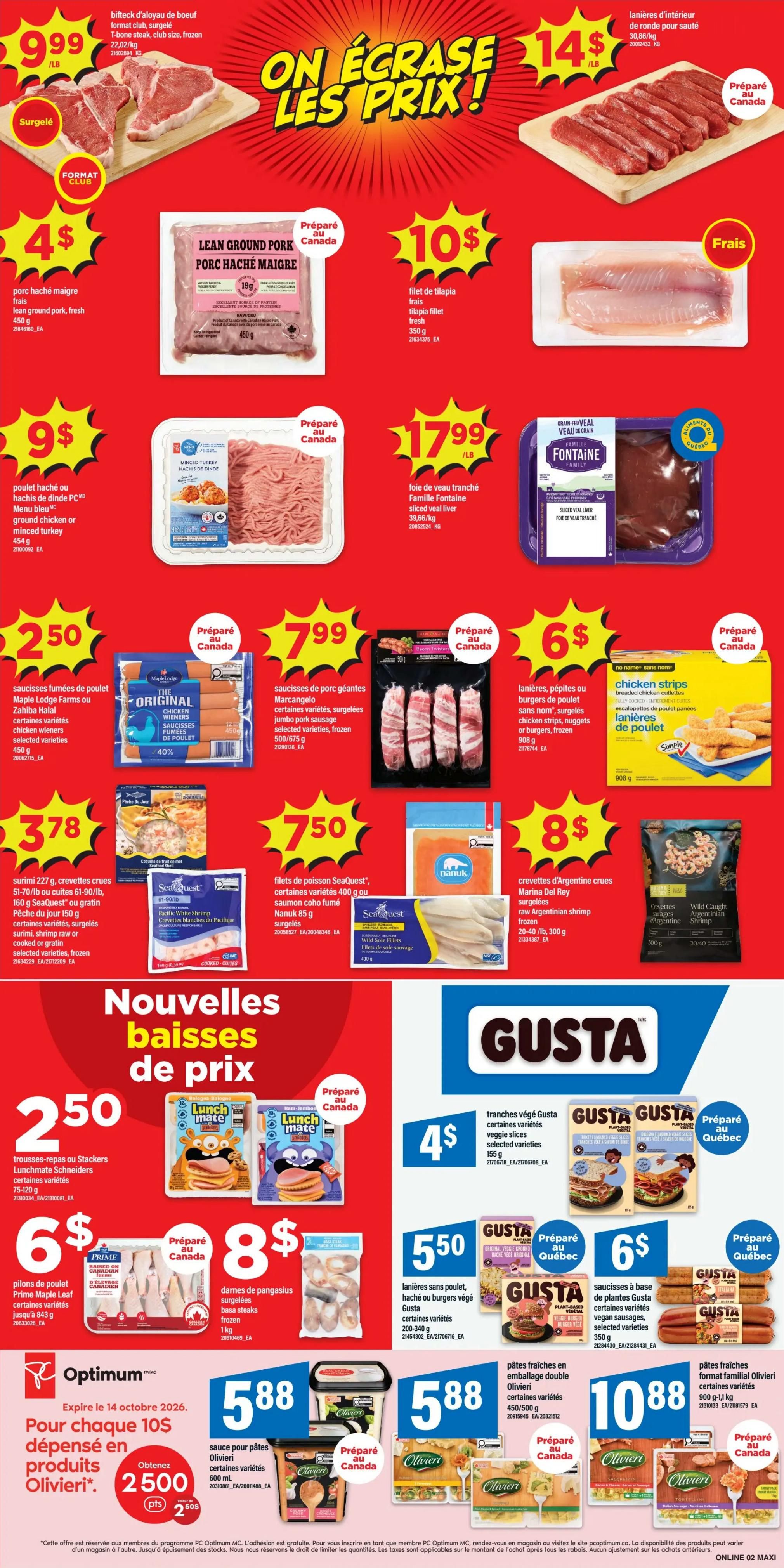 Maxi Flyer October 8 to 14