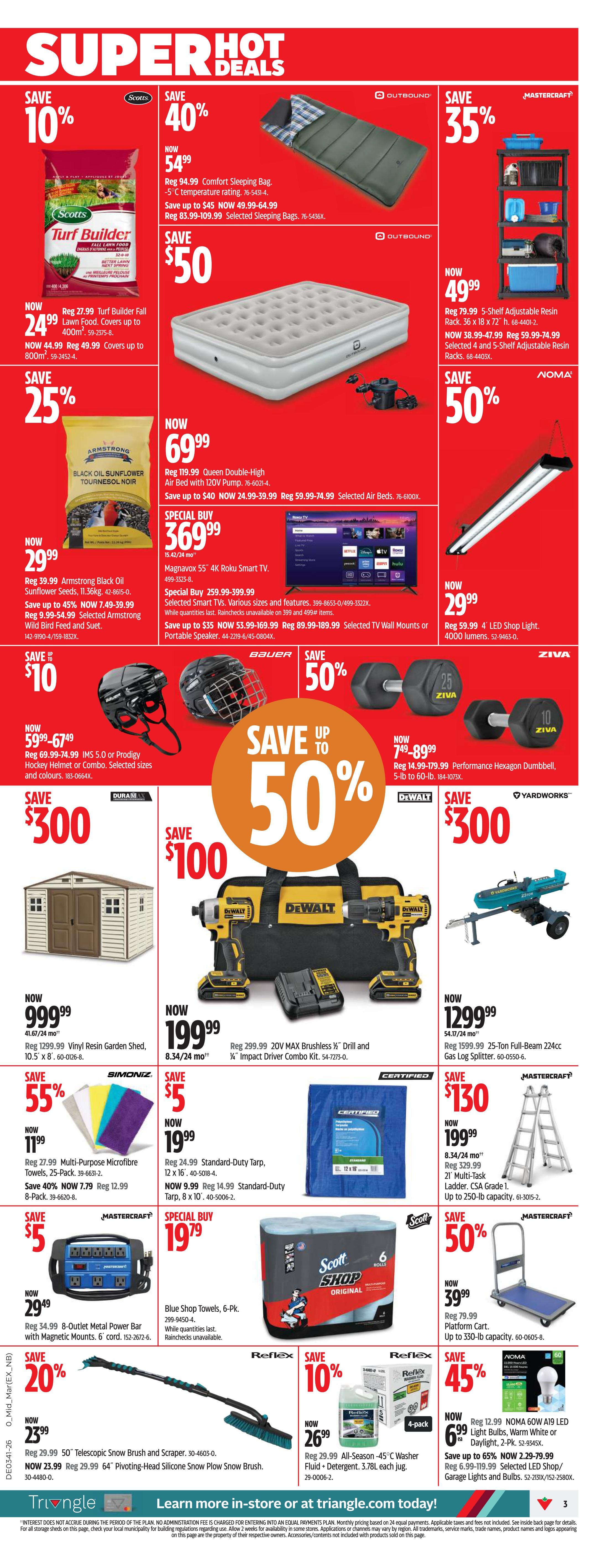 Canadian Tire (Atlantic) Flyer October 8 to 14