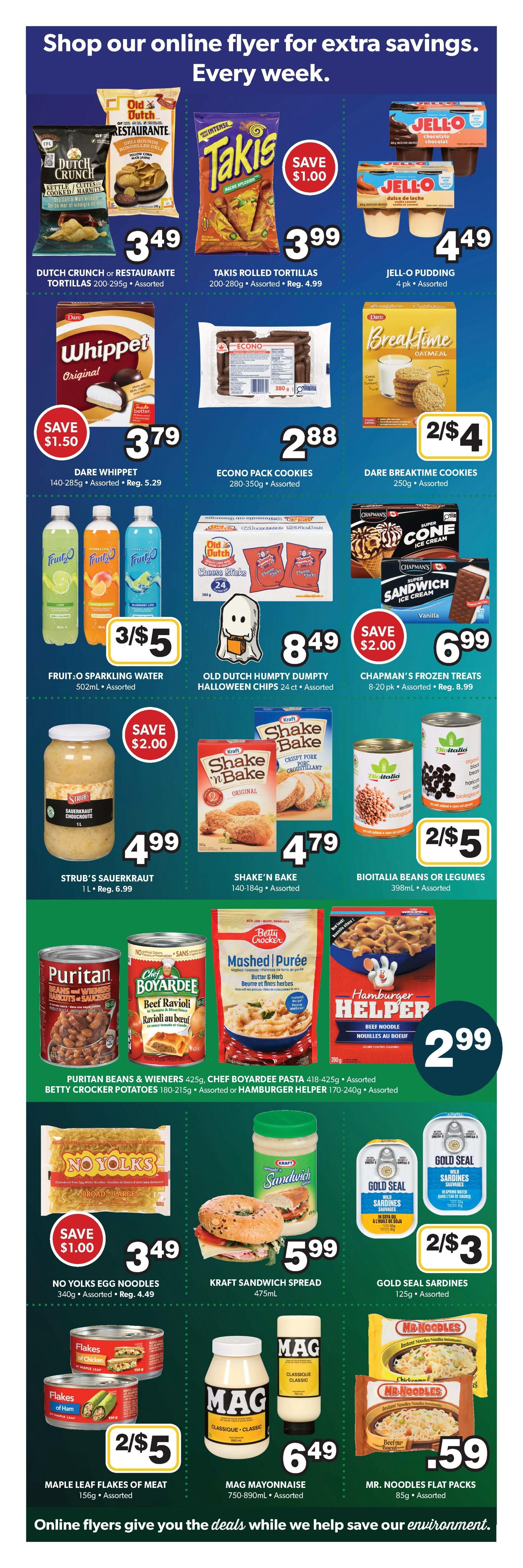 Coleman's Flyer October 8 to 14