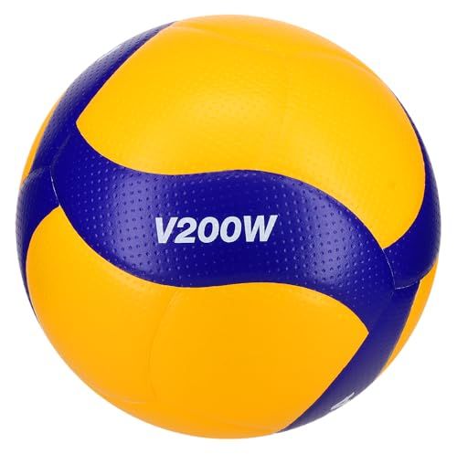 MIKASA V200W, Volleyball Official, Blue/Yellow MIKASA V200W, Volleyball Official, Blue/Yellow