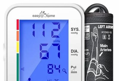 Amazon.ca: Easy@Home Blood Pressure Monitor for Home Use - $33.99, 15% off, Amazon Choice unit