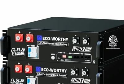 Amazon.ca: ECO-WORTHY Cubix100 48V 200Ah LiFePO4 Lithium Battery, APP Monitor - $2199.99