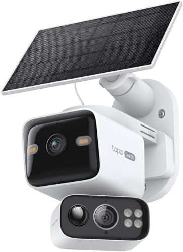 Tapo 2K Dual-Lens Pan/Tilt Outdoor Solar Wireless Cam, C645D KIT Tapo 2K Dual-Lens Pan/Tilt Outdoor Solar Wireless Cam, C645D KIT