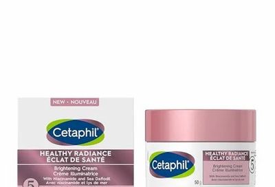 Amazon.ca: Cetaphil Healthy Radiance Brightening Niacinamide Face Cream 50g $12.79
