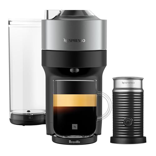 Nespresso Vertuo Pop+ Deluxe Pod Coffee Maker Titan with Milk Frother Nespresso Vertuo Pop+ Deluxe Pod Coffee Maker Titan with Milk Frother