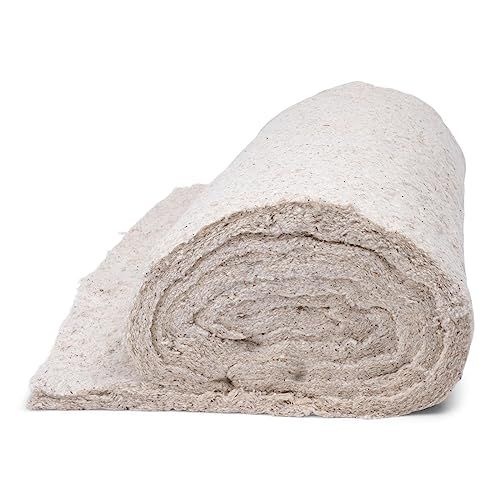 AK TRADING CO. 27 inch Premium Cotton Upholstery Batting Made in USA (1 Yard), Off White AK TRADING CO. 27 inch Premium Cotton Upholstery Batting Made in USA (1 Yard), Off White