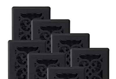 Decor Grates ST410-8 Classic Collection Décor Design Painted, 4x10 Inches, Floor Register