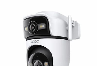 Amazon.ca: Tapo 2K Dual-Lens Pan/Tilt Outdoor Wi-Fi Security Camera, C545D