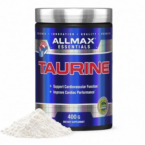 Amazon.ca: ALLMAX Taurine Powder, Unflavored, 400 g, 133 Servings $18.74 $4.69 per g($4.69 /100 g)